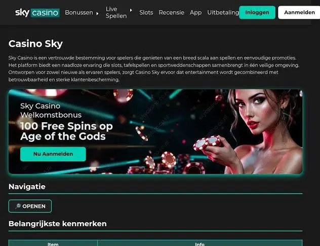 Sky Nederland – Dé Autoriteit op het gebied van Online Entertainment in 2026 image 1